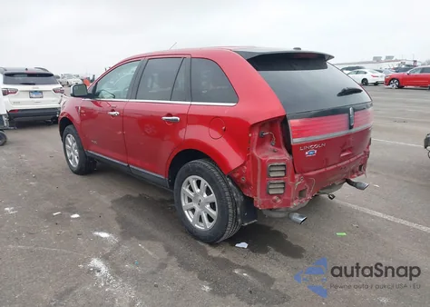 2010 Lincoln Mkx z USA, uszkodzony, nr VIN 2LMDJ6JC2ABJ03088